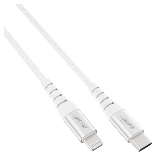 Cabo USB-C para Lightning InLine 2 m — prateado - InLine