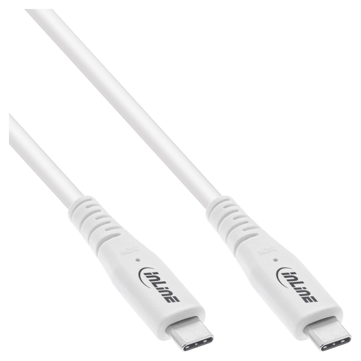 Cabo USB-C InLine 240 W 2 m — branco - InLine