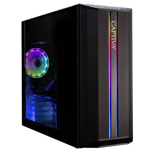 Computador Captiva Advanced Gaming R98-206 Desktop-PC AMD Ryzen 7 5700X, 32 GB 1 TB M.2, RTX 5060, Wi-Fi 6, W11 - Captiva