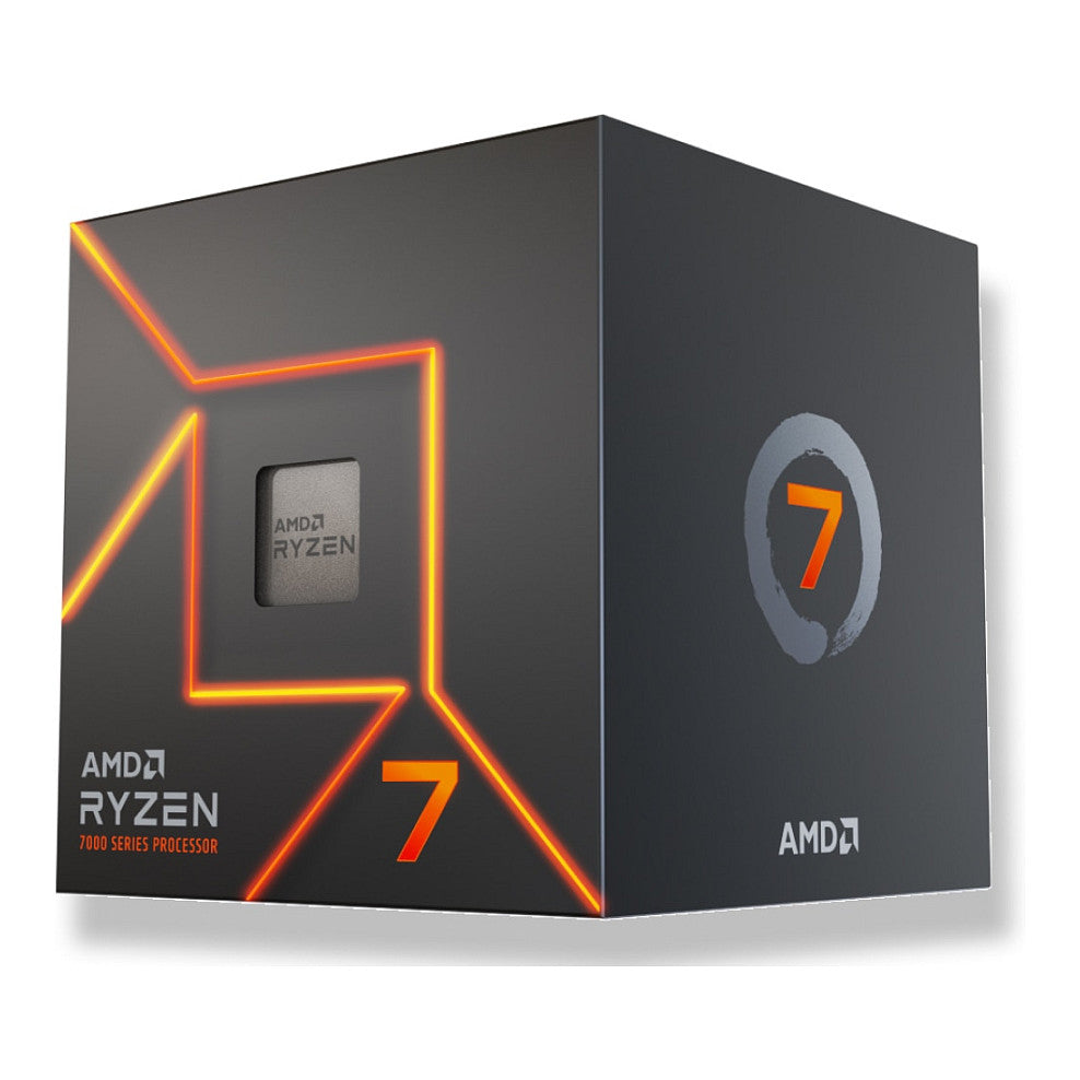 AMD AM5 Ryzen 7 7700 8xCore 16xThreads 5.3 GHz Boost 32MB 65W TDP Wraith Prism Cooler - AMD