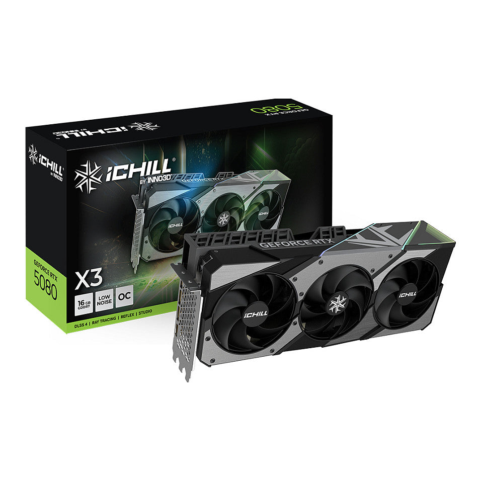 RTX 5080 16GB Inno3D iChill X3 V2 16GB GDDR7 3 Fan - Inno3D