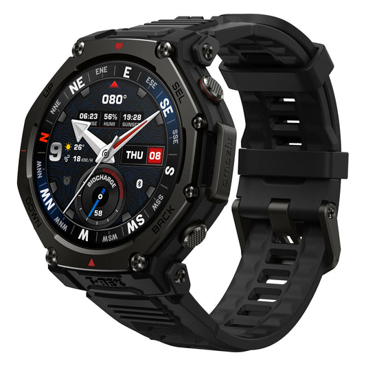 Amazfit T-Rex 3 Pro 44mm Tactical Black Smartwatch HYROX-Modus - AMAZFIT
