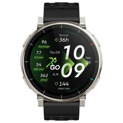 Amazfit Active 3 Premium Black Smartwatch HYROX-Modus - AMAZFIT