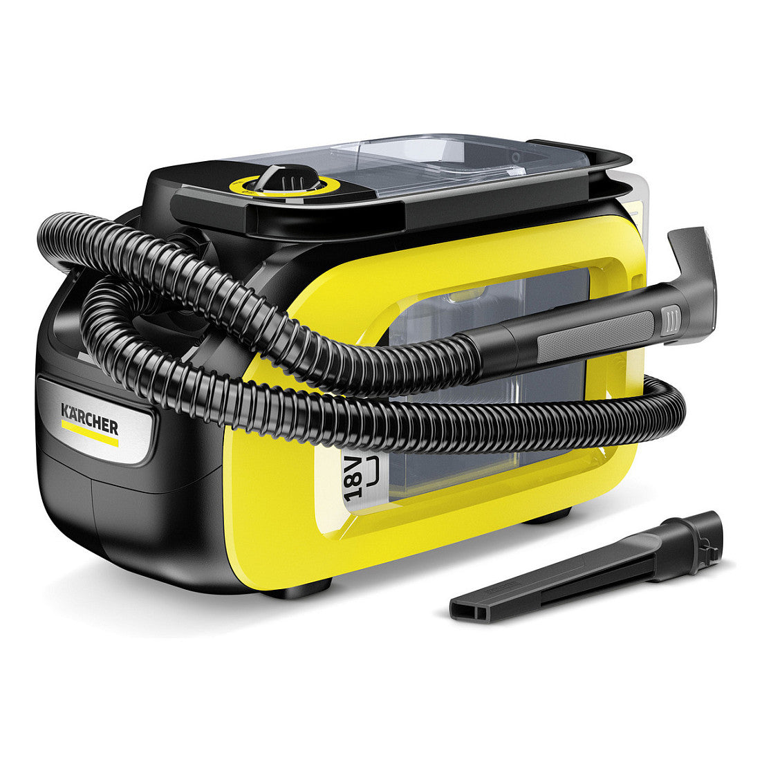 Aspirador Kärcher SE 3-18 Compact (gelb / Preto, ohne Akku und Ladegert) - Kärcher
