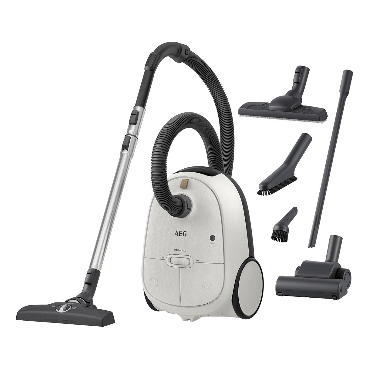 Aspirador AEG com saco AB61H6SW 73 dB de cor Branco pérola - AEG