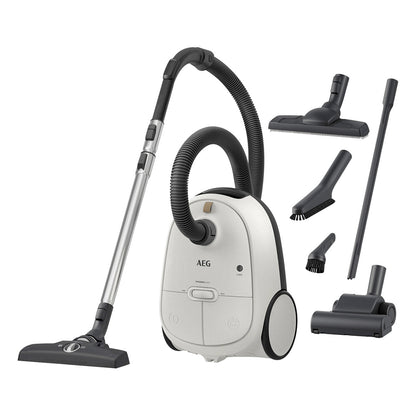 Aspirador AEG com saco AB61H6SW 73 dB de cor Branco pérola - AEG