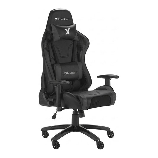 Cadeira Gaming Xrocker Gaming Brostuhl preto 3D-Armlehne / Komfortkissen / 100 kg - Xrocker