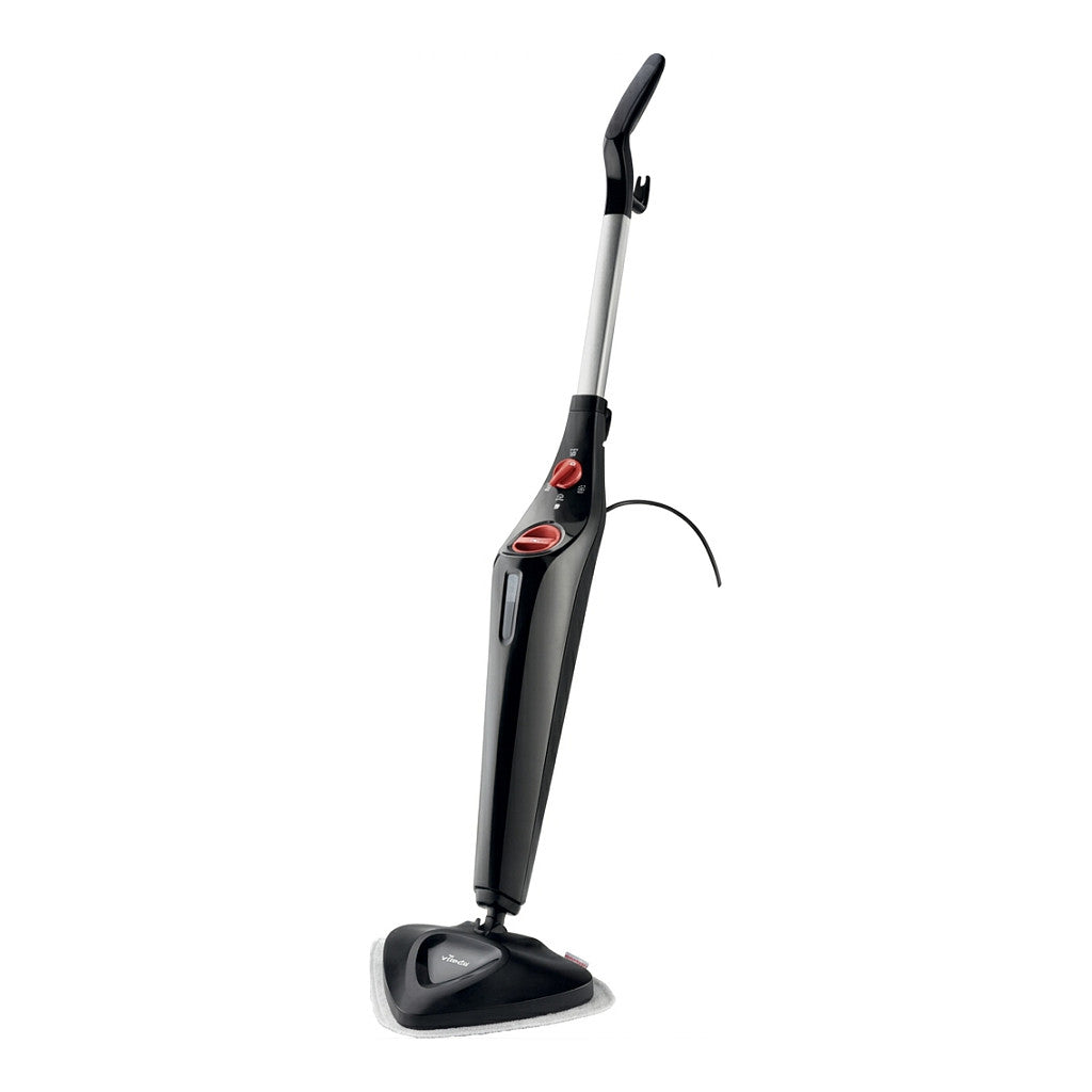Ferro de Engomar vileda Dampfreiniger Steam Plus + PowerPad (Preto / Vermelho, 1.550 Watt) - vileda