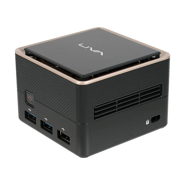 Mini PC Elitegroup ECS LIVA Q3 Plus-V1605 AMD 8 GB/ 128 GB preto - Elitegroup