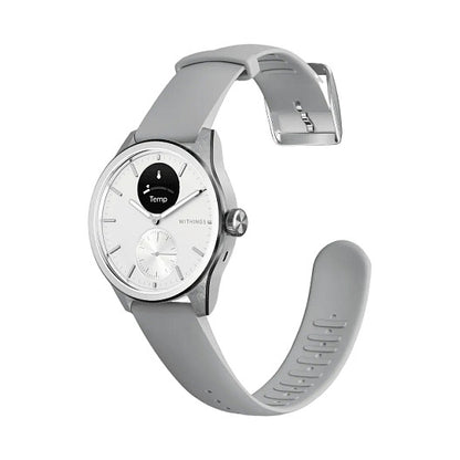 Withings ScanWatch 2 42mm weiß EKG, Blutsauerstoffgehalt, Schlafüberwachung - Withings