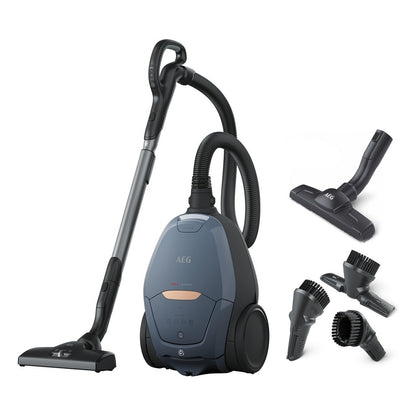 Aspirador AEG com saco VX82-1-5DB 57 dB de cor Azul ganga - AEG