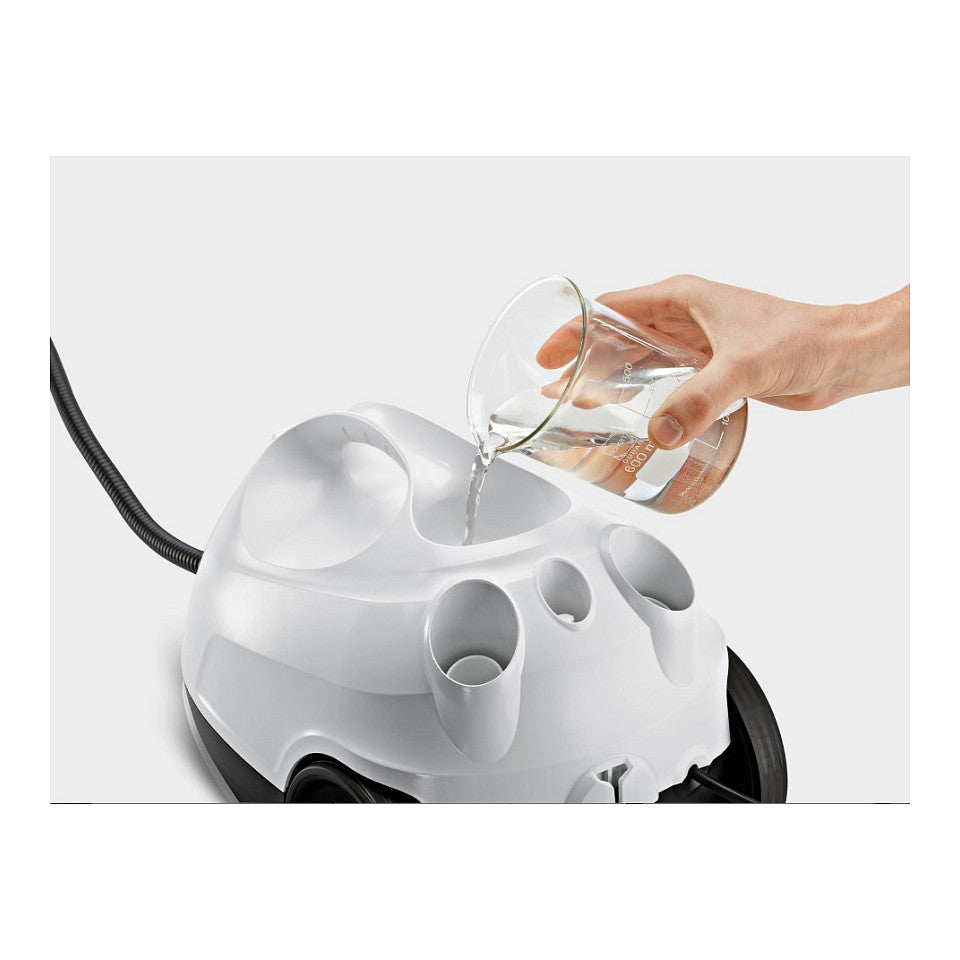 Aspirador Kärcher SC 2 EasyFix (wei / Preto, 1.500 Watt, mit Bodenreinigungsset EasyFix) - Kärcher