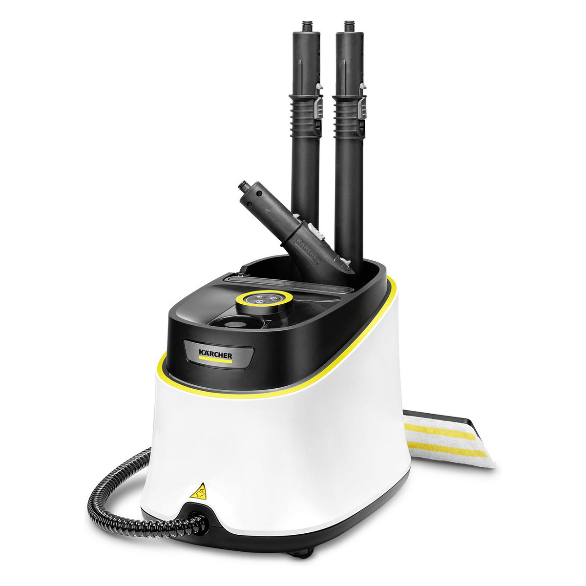 Aspirador Kärcher SC 3 Deluxe EasyFix (wei / Preto, 1.900 Watt, mit Bodenreinigungsset EasyFix) - Kärcher