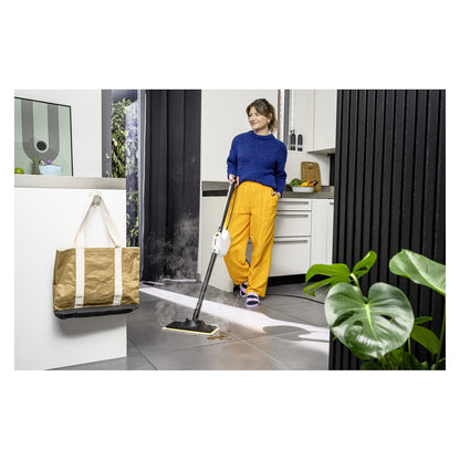 Aspirador Kärcher SC 1 Multi & Up (wei, 1.300 Watt, mit Bodenreinigungsset EasyFix Large) - Kärcher