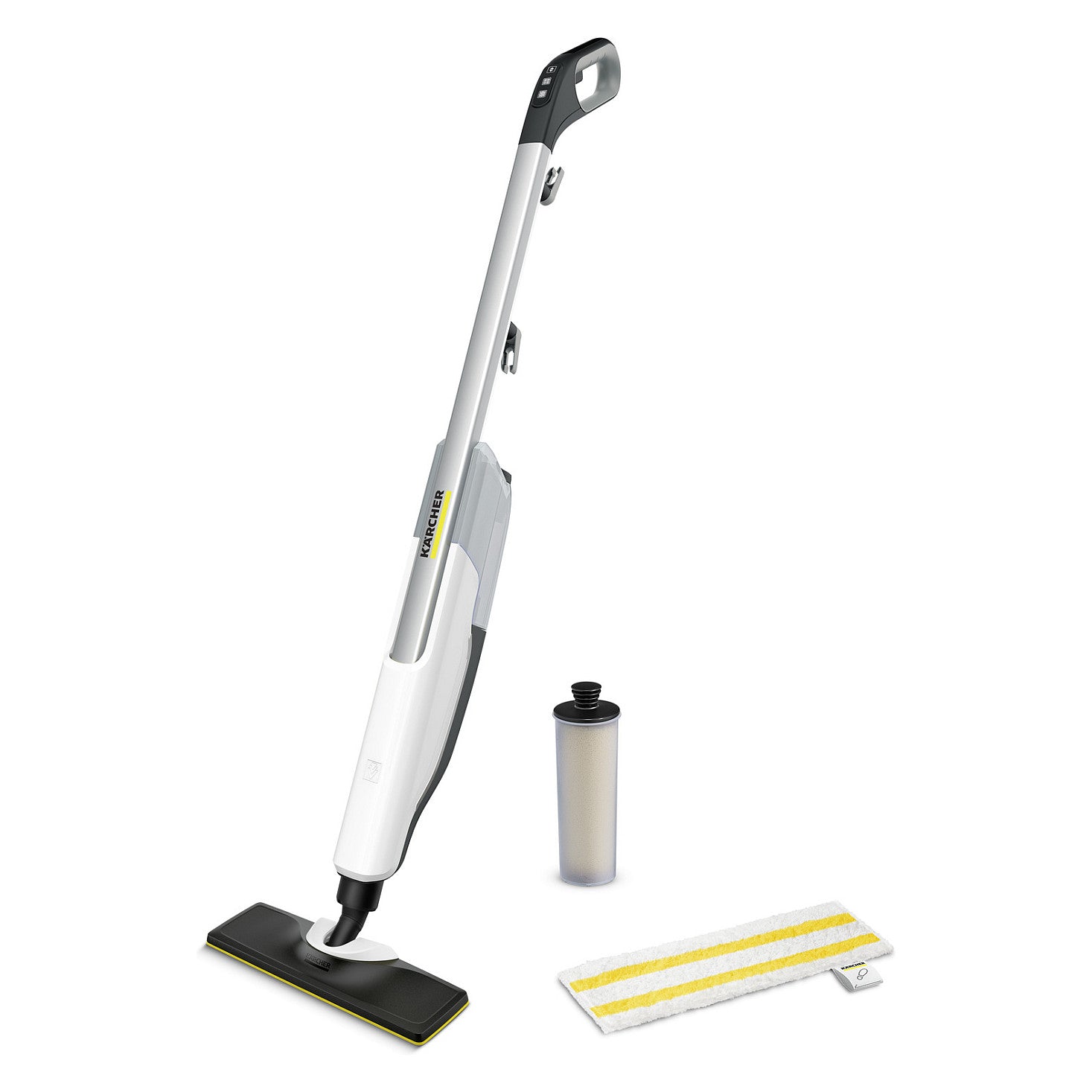 Aspirador Kärcher SC 2 Upright EasyFix (wei, 1.600 Watt, mit Bodenreinigungsset EasyFix) - Kärcher