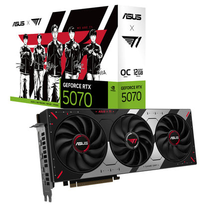 5070 OC 12GB ASUS T1 Gaming GDDR7 3 Fan - ASUS
