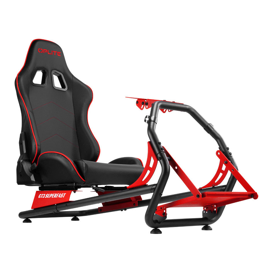 Consola Oplite Cockpit GT3 Superfast V2 Preto-Vermelho - Oplite