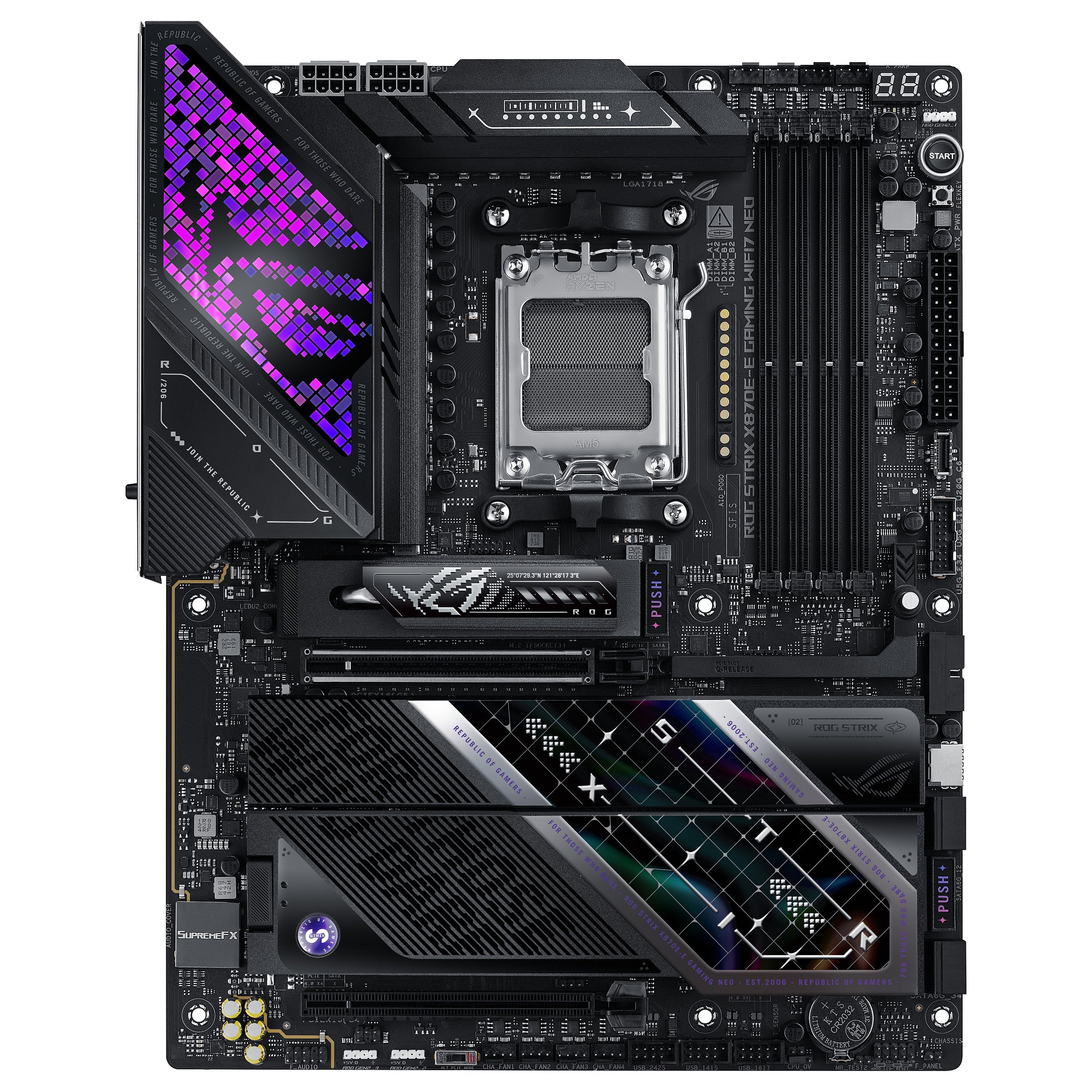 Motherboard ASUS ROG STRIX X870E-E GAMING WIFI7 NEO - ASUS