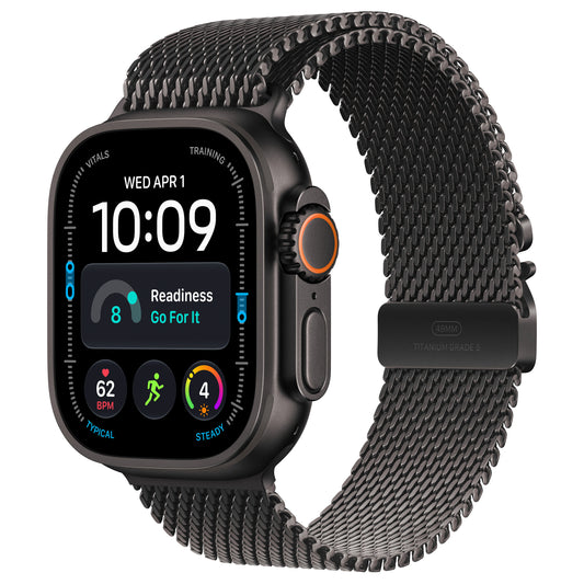 Smartwatch Apple Watch Ultra 4 Titanium Cellular 49 mm Preto (Milanaise Titan Preto) M - Apple