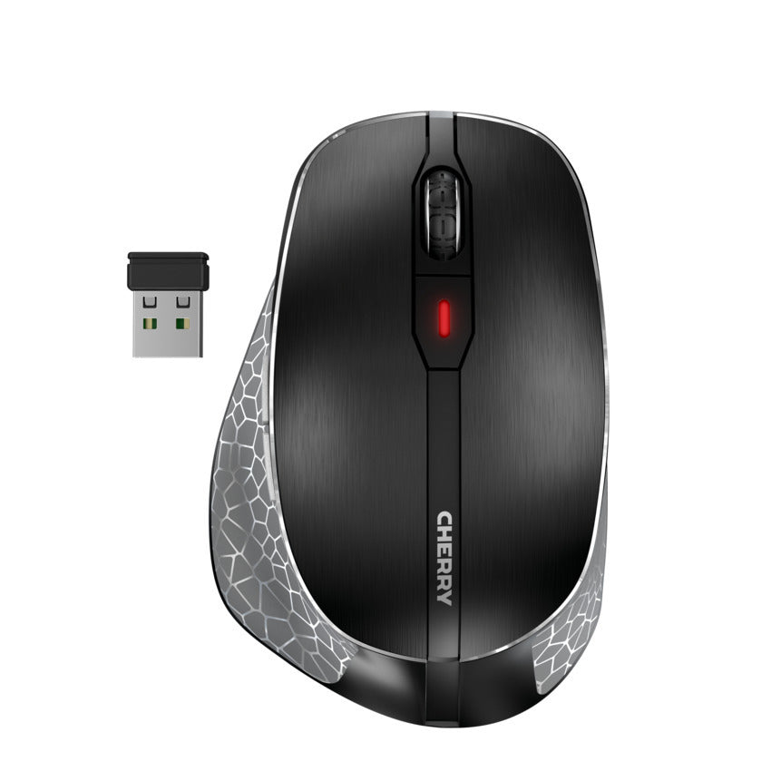 Rato CHERRY JW8600B / JW-8600 preto, cinzento