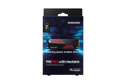 Disco SSD Samsung M.2 990 PRO Heatsink 1TB / MZ-V9P1T0CW - imagem 8