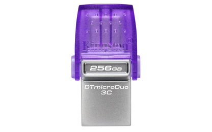 Pen USB Kingston DataTraveler MicroDuo 3C 256GB USB3.2 - imagem 6
