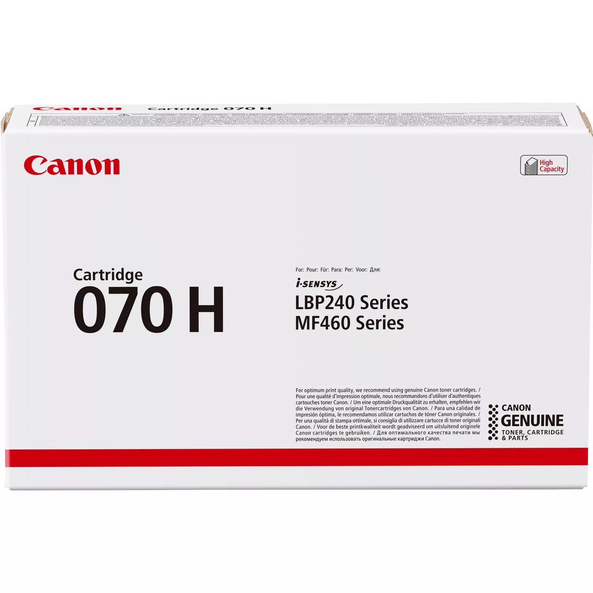 Canon Toner 070H / 5640C002 preto XL