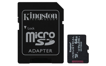 Cartão SD Kingston Flash-Card incl. SD-Adaptador Industrial - microSDXC UHS-I