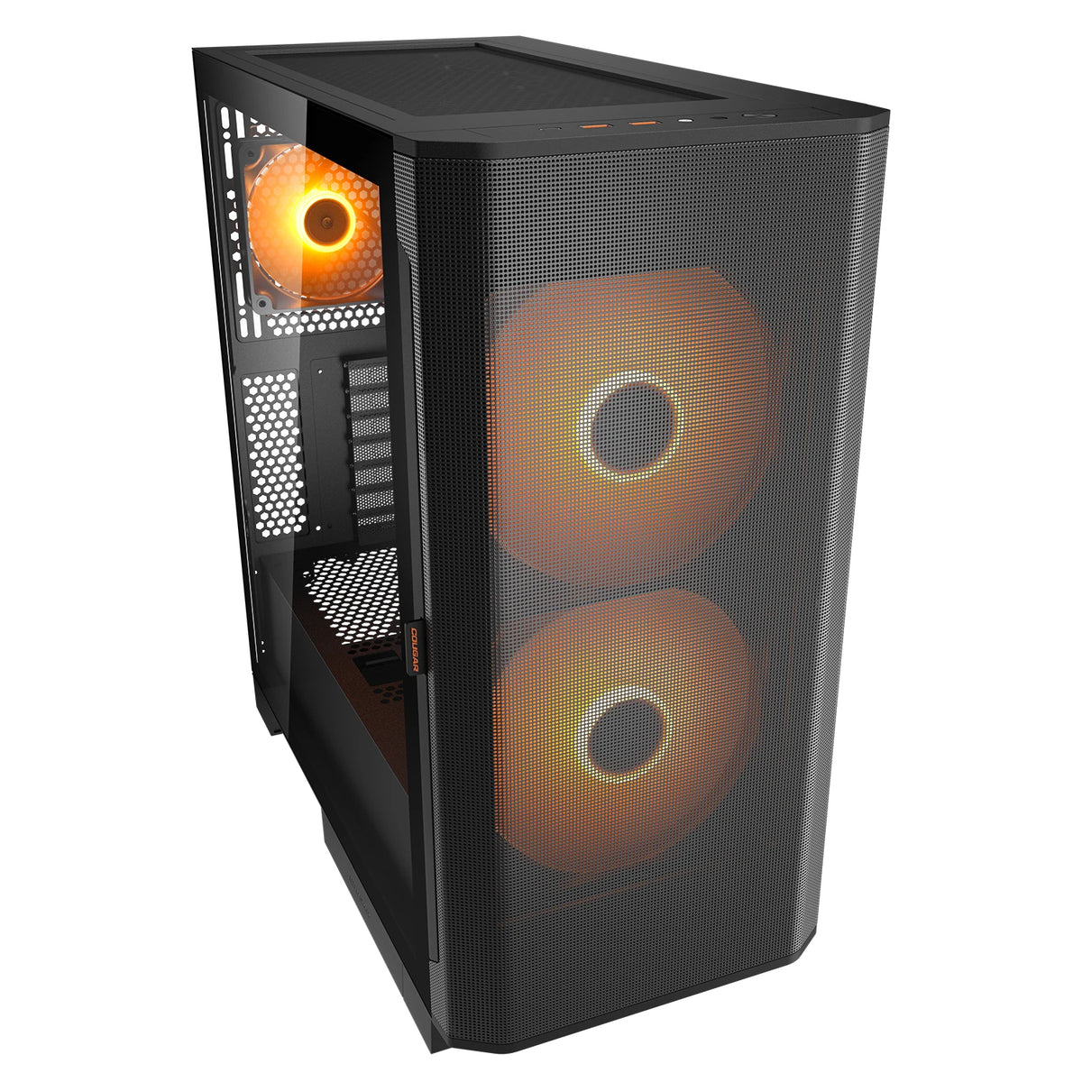 Caixa de Computador Cougar Caja Semitorre Airface Flo RGB preto - imagem 7