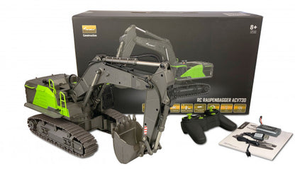 ACV730 V3 Crawler Excavator 1/14 RTR grey-green