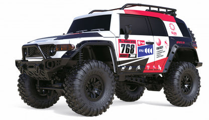 Dirt Climbing SUV Race Crawler 4WD 1/10 RTR white/red