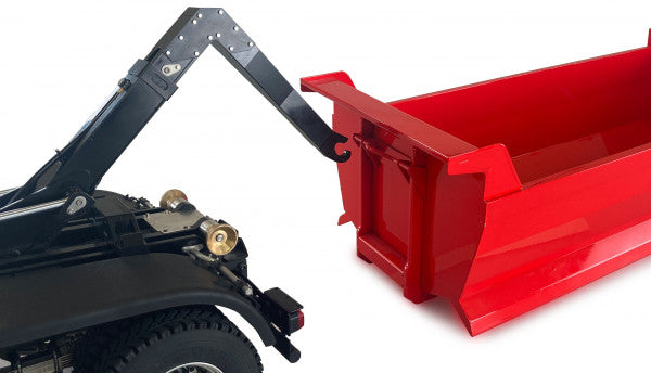 Mercedes-Benz Arocs Hydraulic Roll-off Tipper Pro 8x8 1/14 RTR red