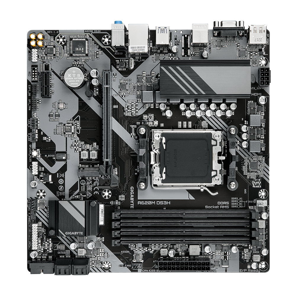 Gigabyte Placa Base A620M DS3H mATX AM5 - imagem 8