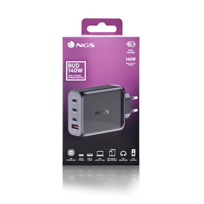 Carregador para Portátil NGS ULTRARAPIDO140W 4 Portas 3USB-C 1 US - imagem 9