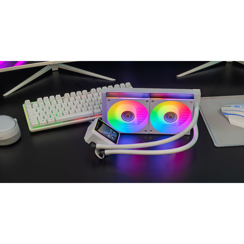 Sistema de Refrigeración Líquida Mars Gaming ML-VISIONII240/ branco