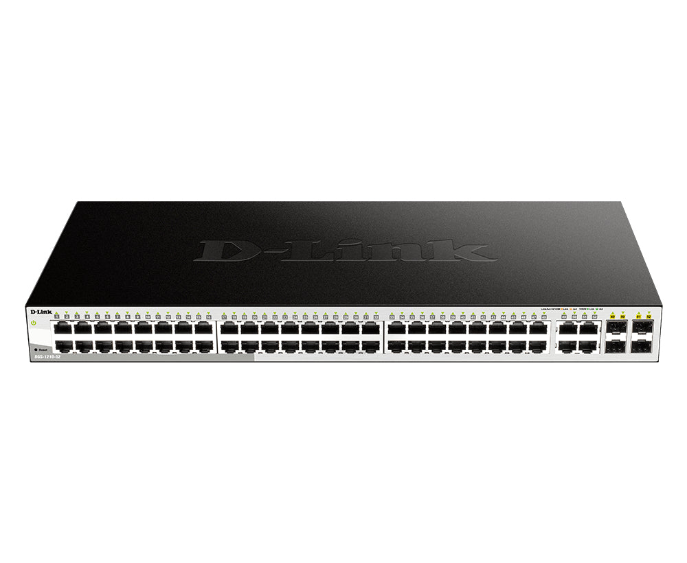 Bastidor D-Link DGS-1210-52/E Switch 52xGB 4xSFP Combo