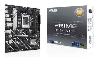ASUS Placa Base PRIME H810M-A-CSM mATX 1851 - imagem 4