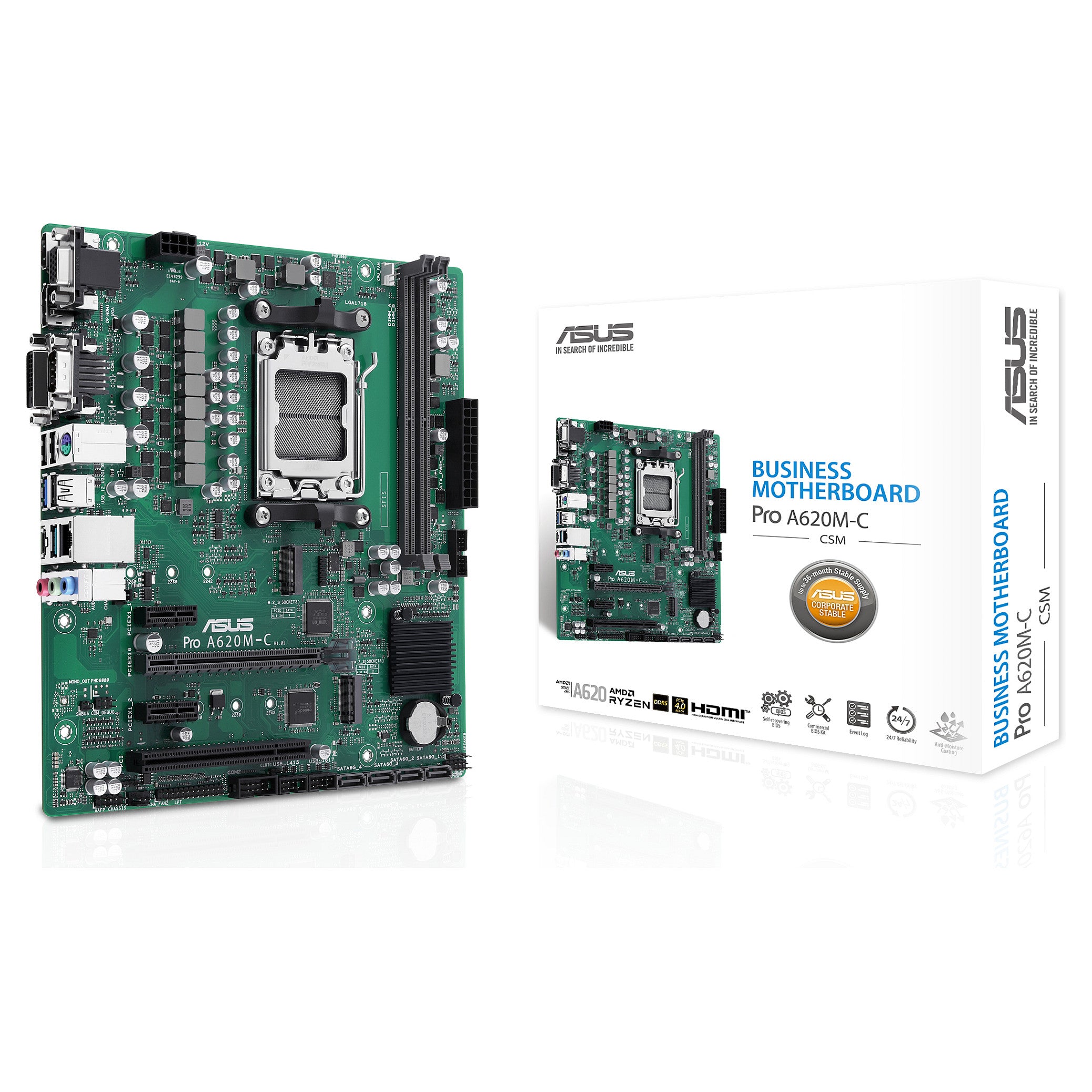 ASUS PRO A620M-C-CSM mATX - ASUS