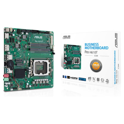 1700 ASUS PRO H610T-CSM mITX - ASUS