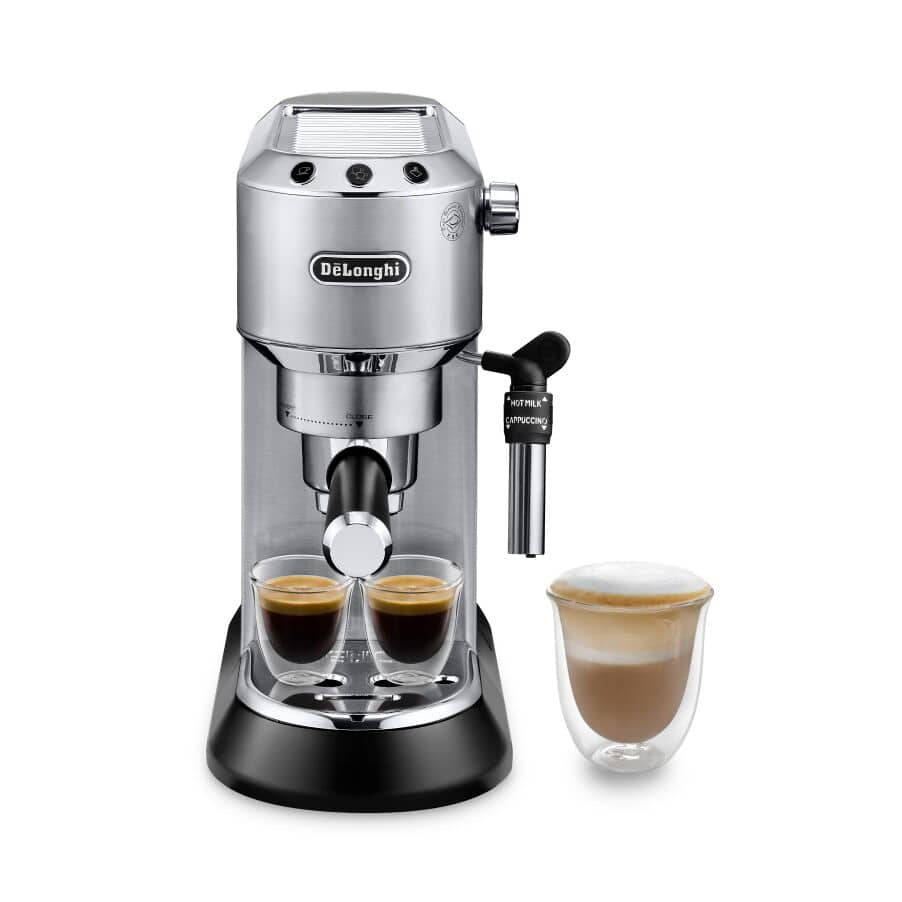 De’Longhi Portafilter machine Dedica EC 685 / EC685.M preto, metallic, prateado - imagem 4
