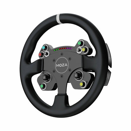 Volante de jogos Moza Racing CS V2P Dual Clutch Wheel / RS057 preto - imagem 9