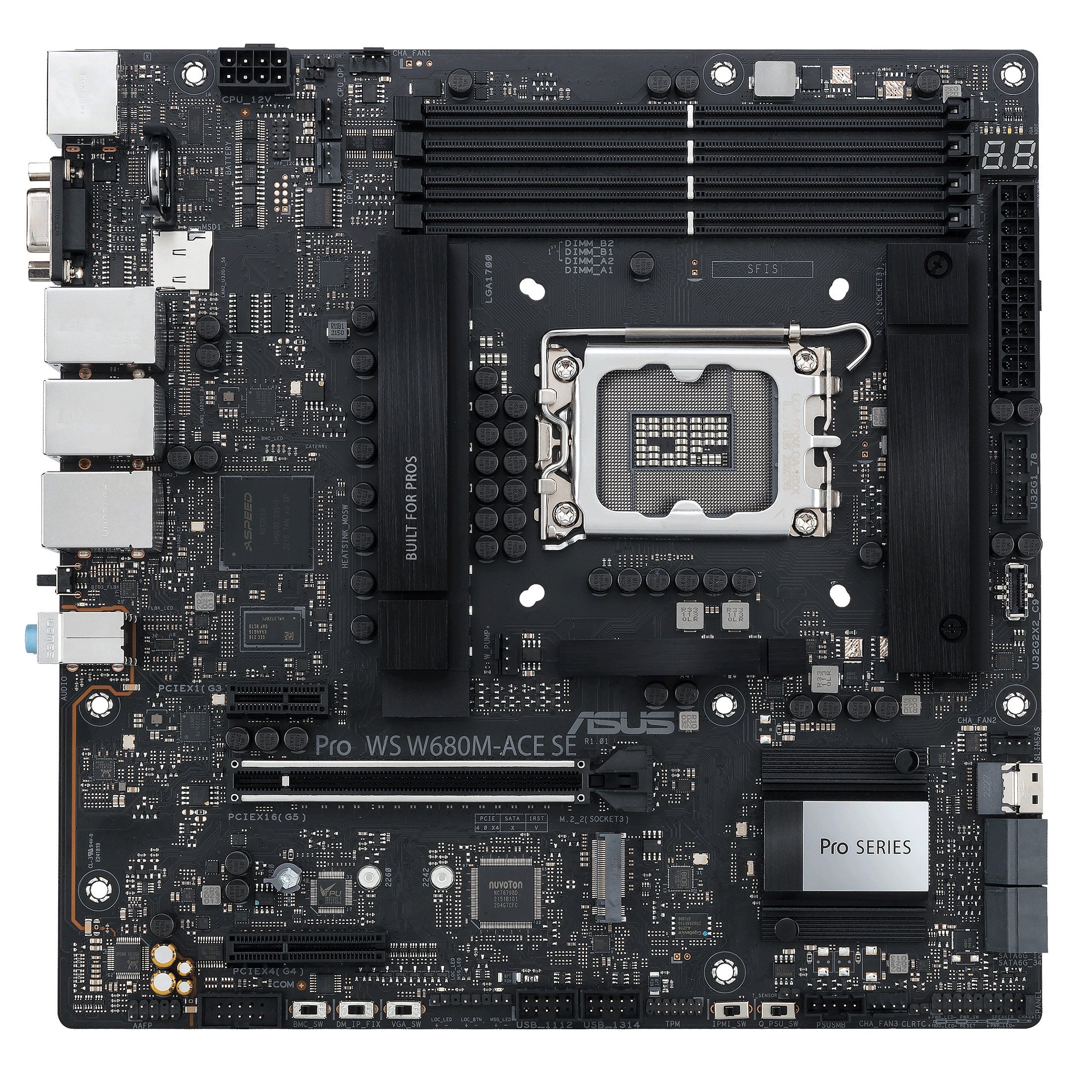 1700 ASUS PRO WS W680M-ACE - ASUS
