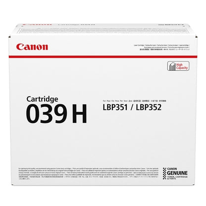 Canon Toner 039H / 0288C001 preto XL