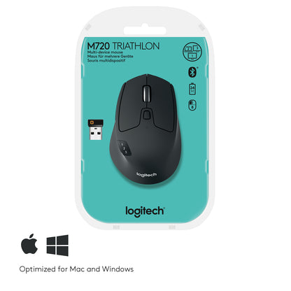 Rato Logitech M720 Triathlon / 910-004791 preto - imagem 16