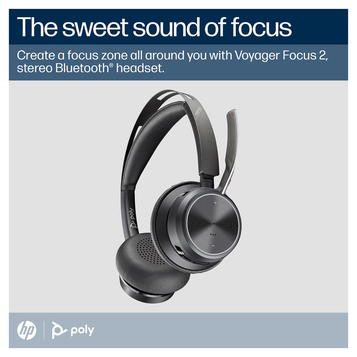 HP Poly BT Headset Voyager Focus 2 UC inkl. LS USB-C/A Teams - HP