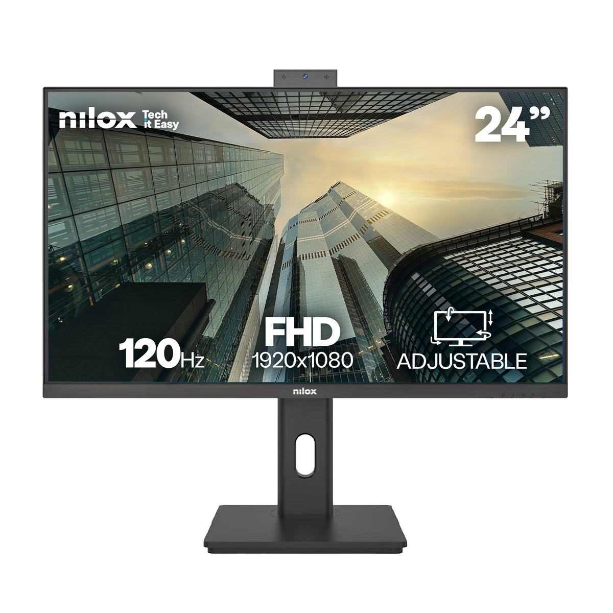 Monitor Nilox NXM24RWEB02B " 24 IPS 120 Hz REG WC - imagem 5