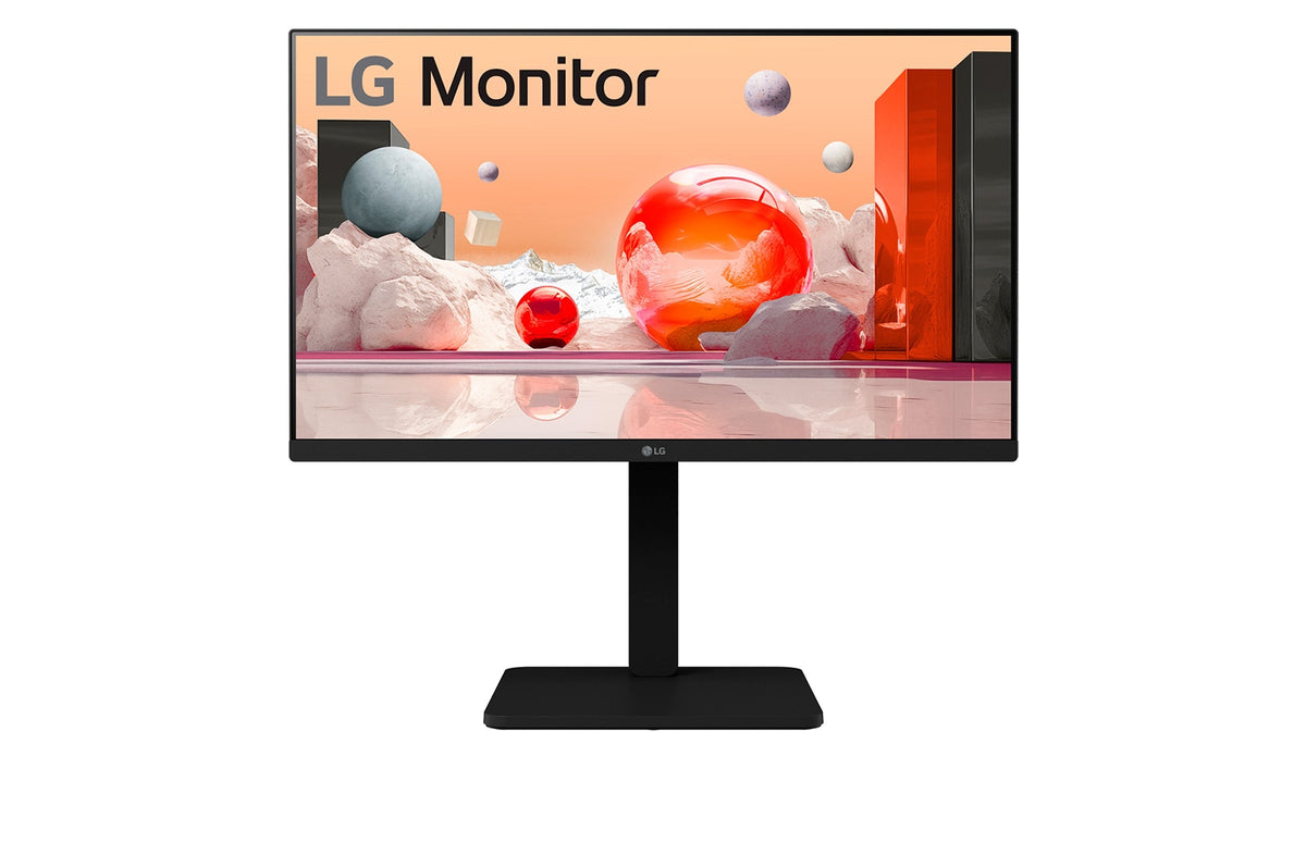 LG LED-Display 24BA560-B - 61 cm (24") - 1920 x 1080 Full HD The LG 24BA560-B LED-backlit LCD monitor enhances your viewing experience with its 24-inch Full HD display, offering vivid image clarity and a wide range of colors supported by a 99% sRGB c