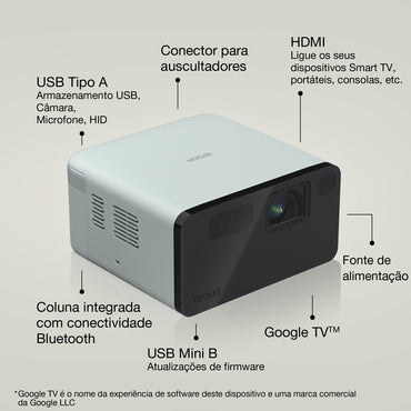 Projetor Epson EF-21G / V11HB35340 verde - imagem 2