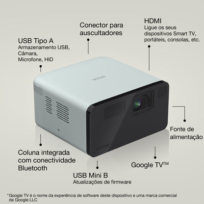 Projetor Epson EF-21G / V11HB35340 verde - imagem 2