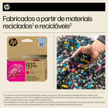 HP Ink 937E / 4S6W7NE Magenta XL - imagem 5
